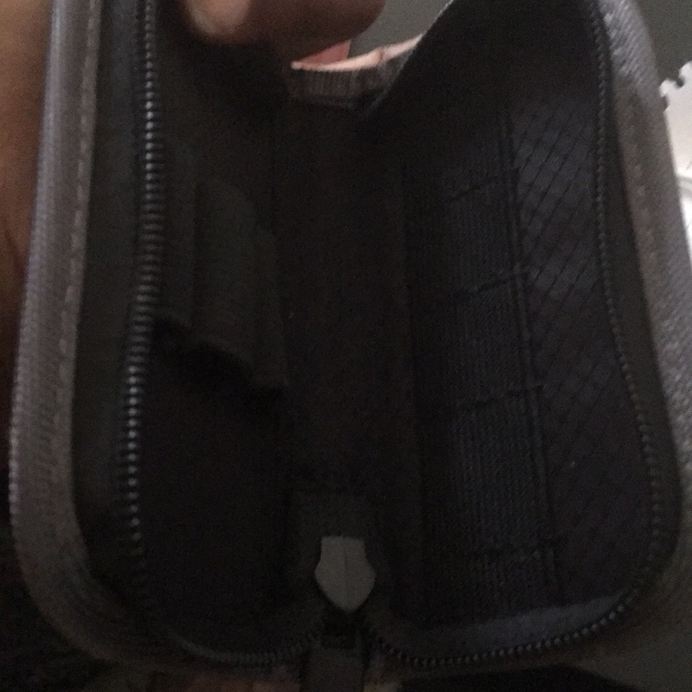 Purple and black case